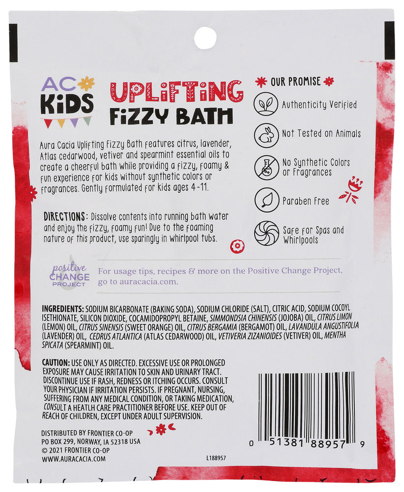 Aura Cacia: Bath Bomb Kids Uplifting, 2.5 Oz