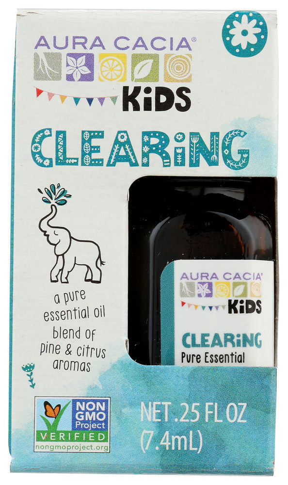 Aura Cacia: Oil Essential Kid Clearin, 0.25 Fo