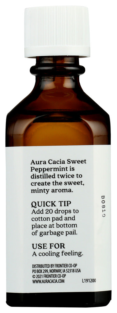 Aura Cacia: Sweet Peppermint Essential Oil, 2 Oz