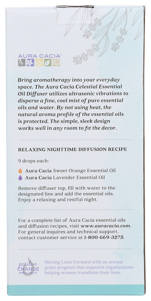 Aura Cacia: Diffuser Ultrsnc Clstial, 1 Ea