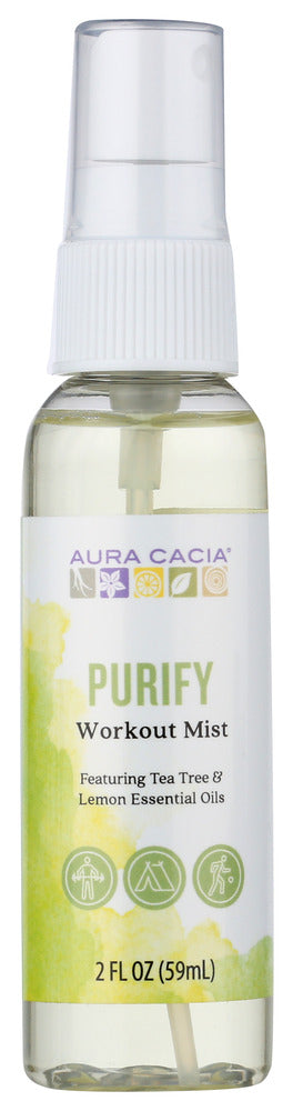 Aura Cacia: Mist Workout Purify, 2 Oz