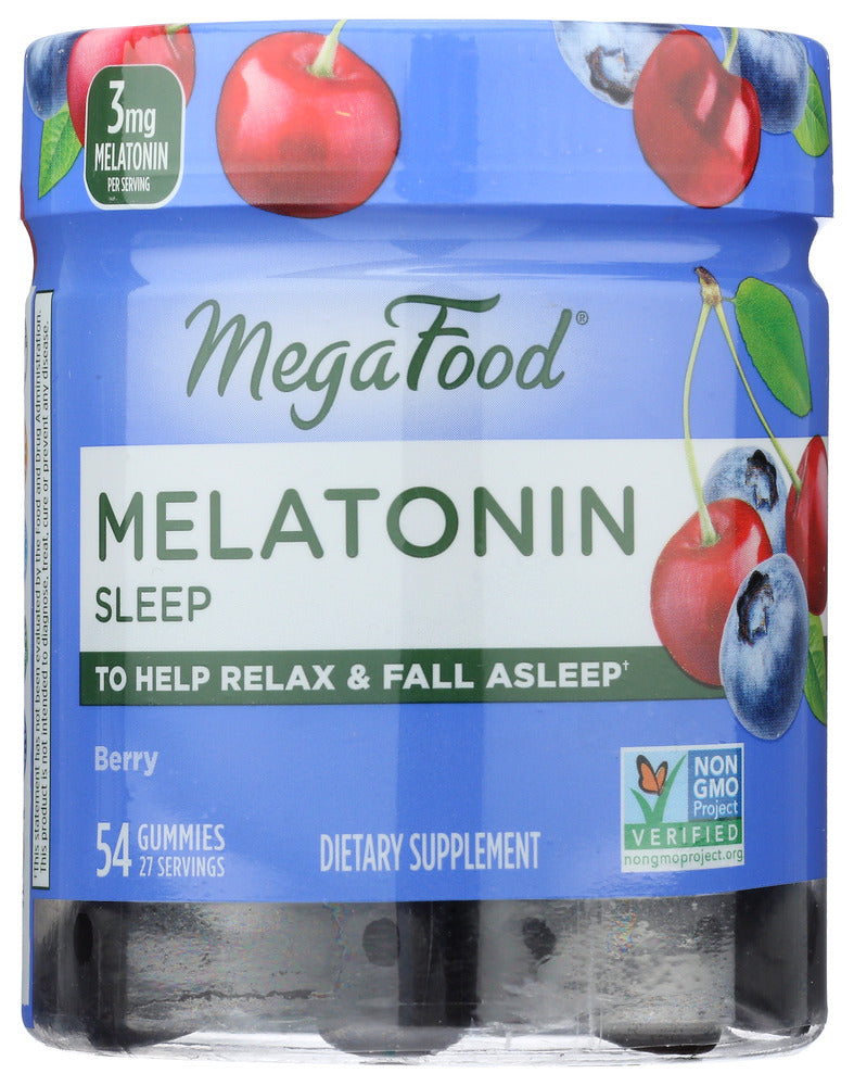 Megafood: Melatonin Berry Good Sleep Gummies, 54 Pc