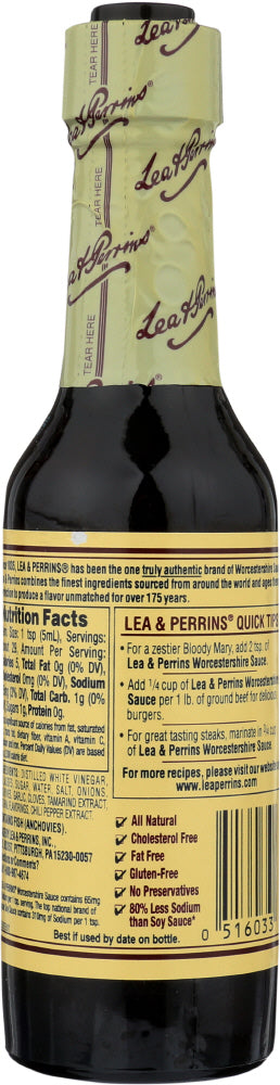 Lea & Perrins: Sauce Worcestershire, 5 Oz