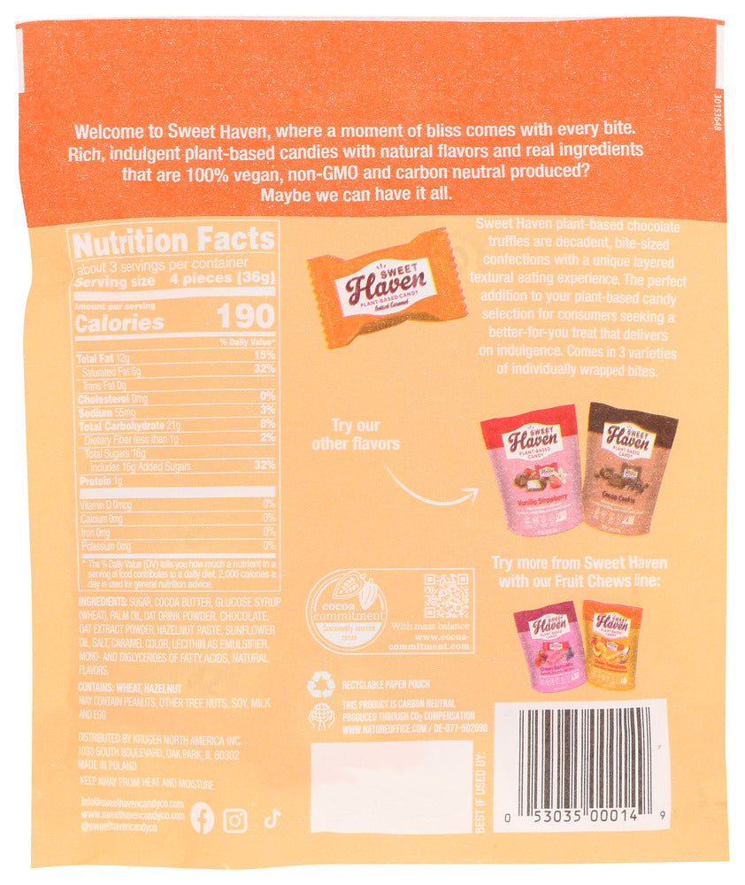 Sweet Haven: Choc Caramel Pouch, 3.8 Oz