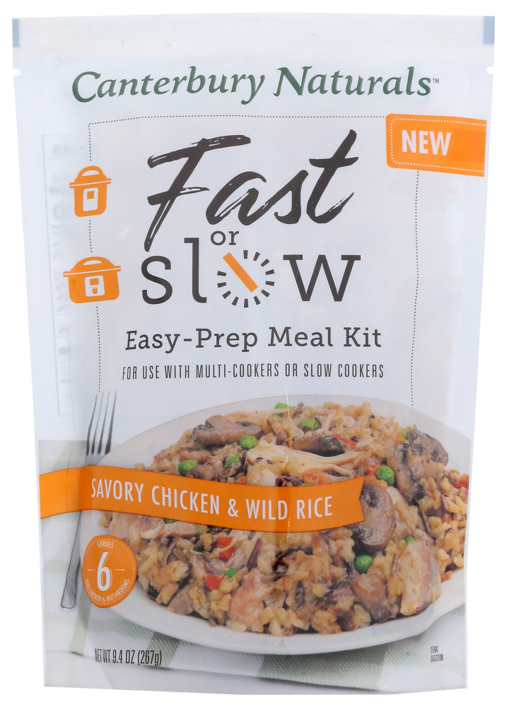 Canterbury Naturals: Meal Kit Chkn & Wld Rice, 9.4 Oz