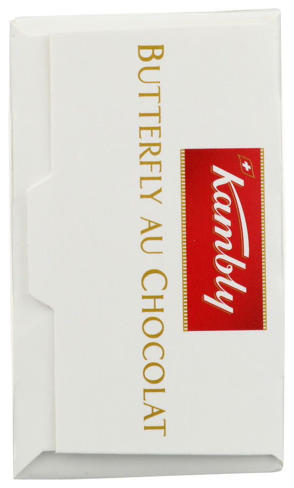 Kambly: Butterfly Au Chocolate Biscuit, 3.5 Oz