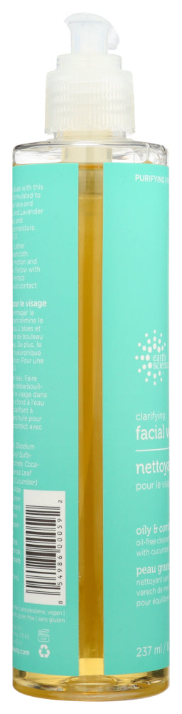 Earth Science: Clarifying Facial Wash, 8 Oz