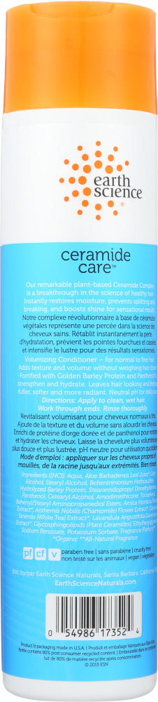 Earth Science: Conditioner Ceramide Vlmn, 10 Fo