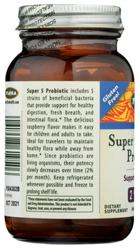 Flora Health: Super 5 Lozenge Probiotic, 60 Tb