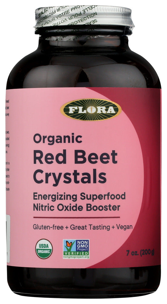 Flora Health: Red Beet Crystals, 7 Oz