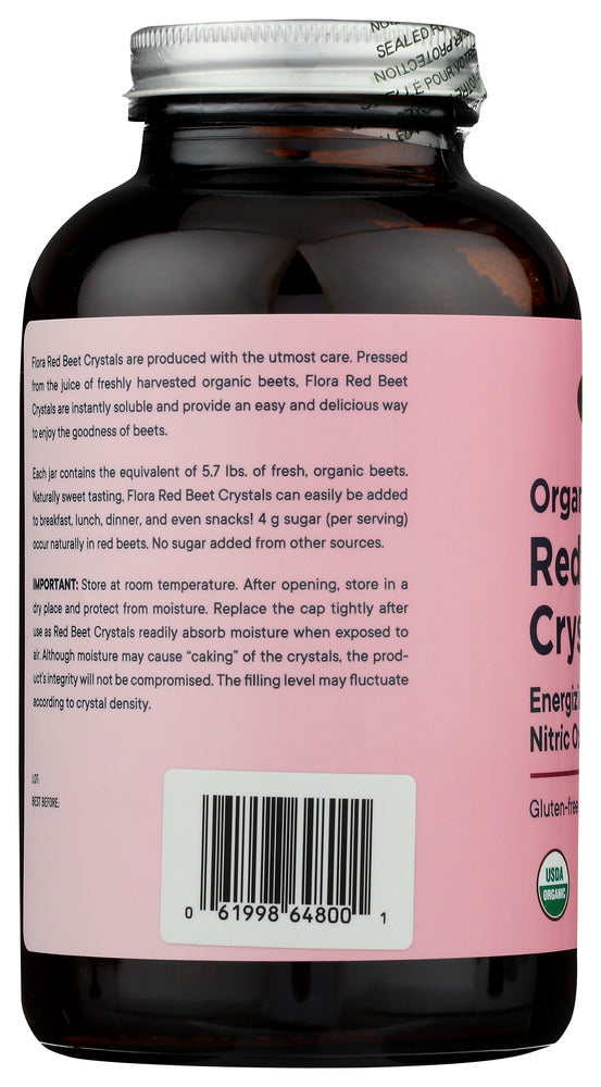 Flora Health: Red Beet Crystals, 7 Oz