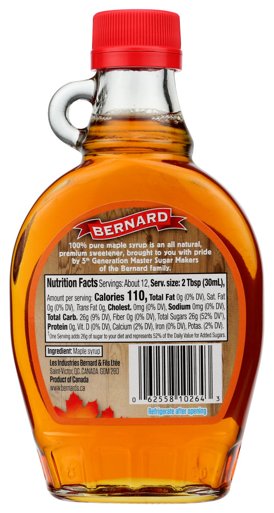 Bernard: Pure Maple Syrup, 8.5 Fo