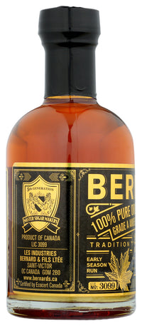 Bernard: Pure Organic Maple Syrup, 6.7 Fo