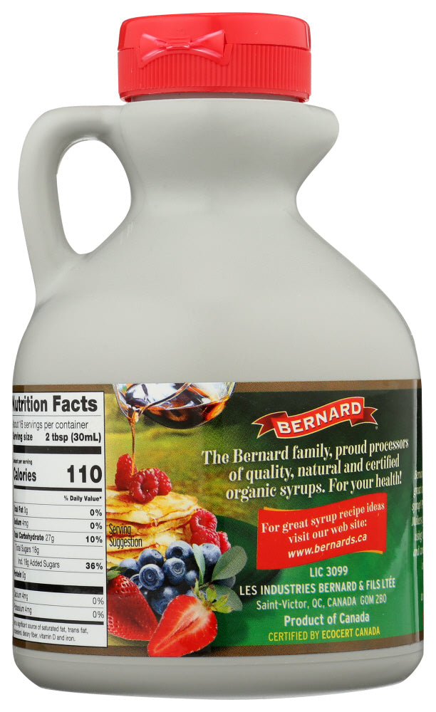 Bernard: Organic Pancake Syrup, 16 Fo