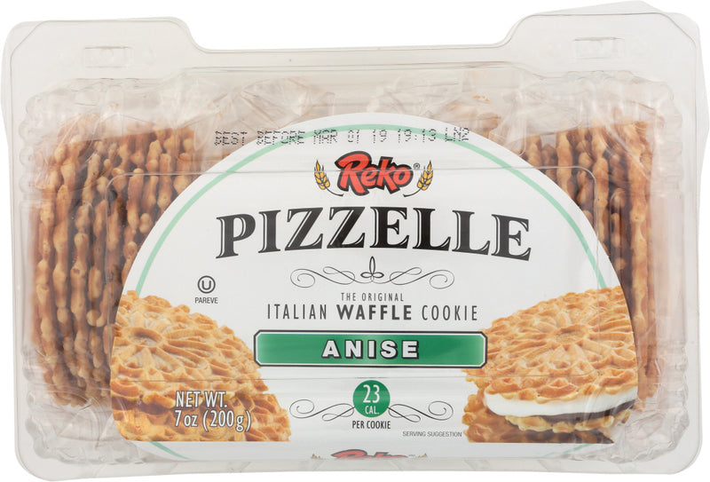 Reko: Cookie Pizzelle Anise, 7 Oz