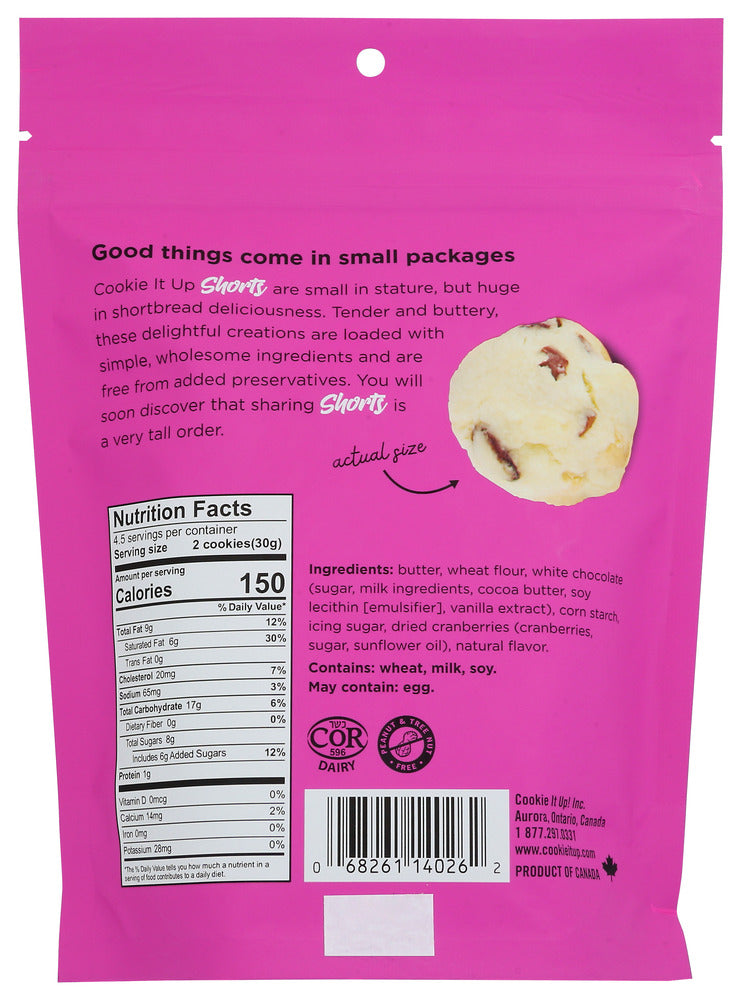 Cookie It Up: Cookies Shrtbd Wchoc Crn, 4.9 Oz