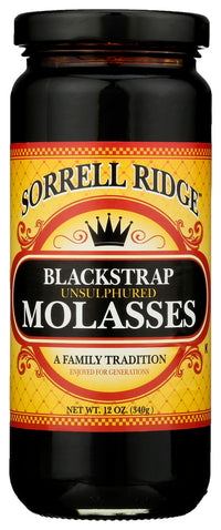 Sorrell Ridge: Unsulphured Blackstrap Molasses, 12 Oz