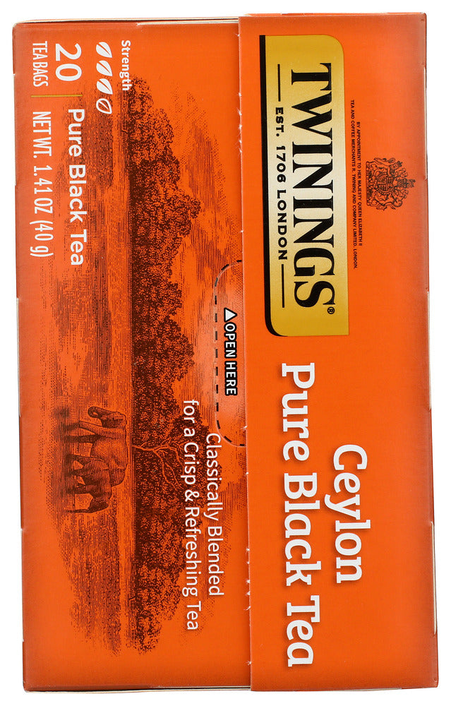 Twinings: Origins, Ceylon Orange Pekoe Tea, 20 Tea Bags, 1.41 Oz