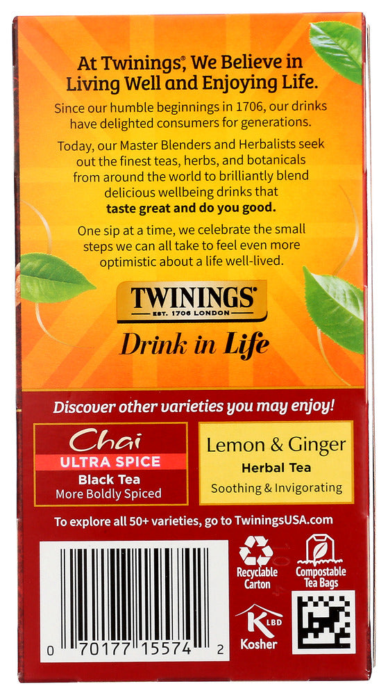 Twining Tea: Chai Tea, 20 Bg