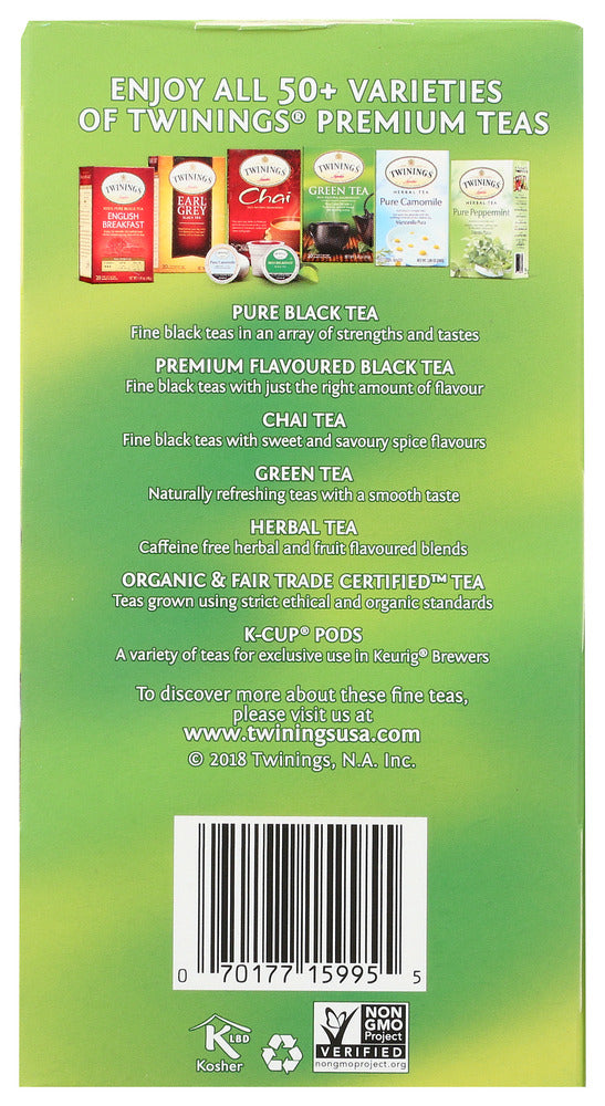 Twining Tea: Green Tea, 50 Bg