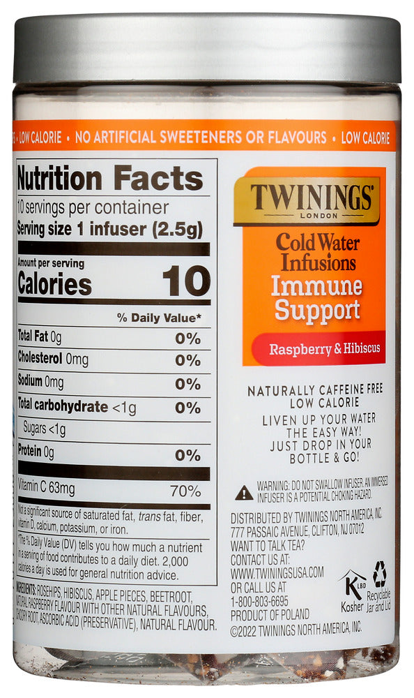 Twining Tea: Tea Cold Sblnd Immune Sup, 10 Bg