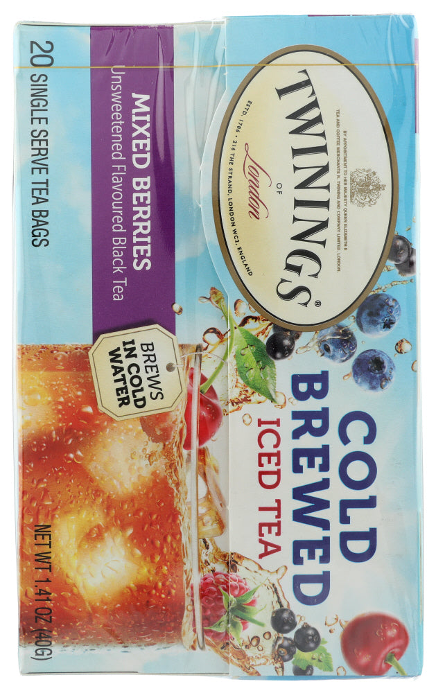 Twining Tea: Tea Cold Brw Mxd Berries, 20 Bg