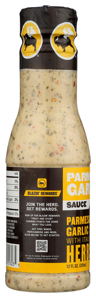 Buffalo Wild Wings: Parmesan Garlic Sauce, 12 Oz