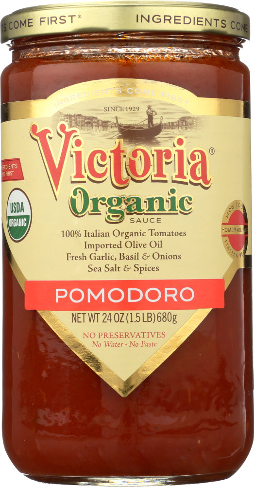 Victoria: Sauce Pomodoro Org, 24 Oz