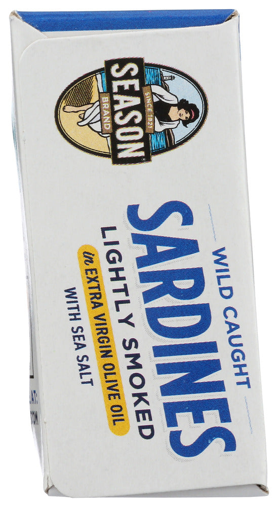 Season: Lightly Smoked Sardines, 4.37 Oz