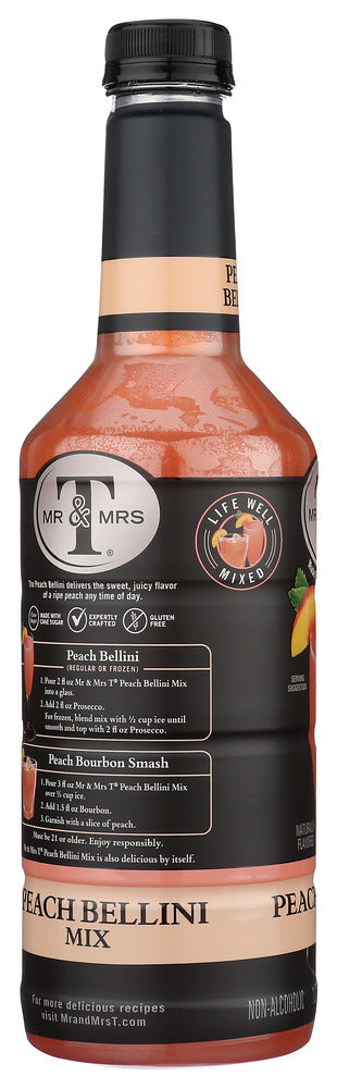 Mr & Mrs T: Mixer Peach Bellini, 1 Lt