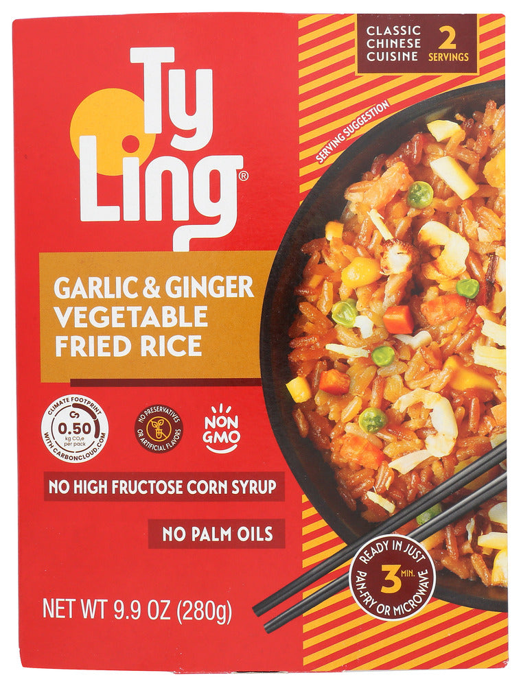 Ty Ling: Garlic And Ginger Vegetable Fried Rice, 9.9 Oz