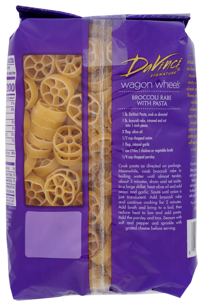 Davinci: Wagon Wheels Pasta, 16 Oz