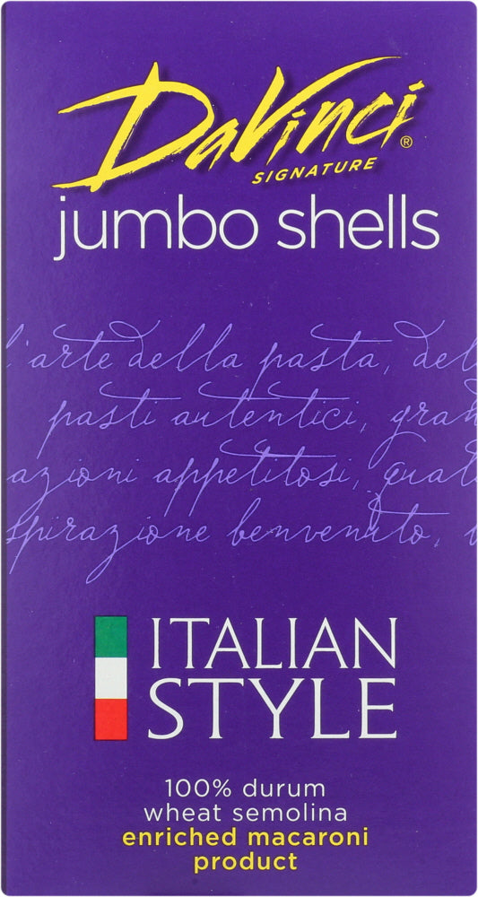 Davinci: Jumbo Shell Pasta, 12 Oz