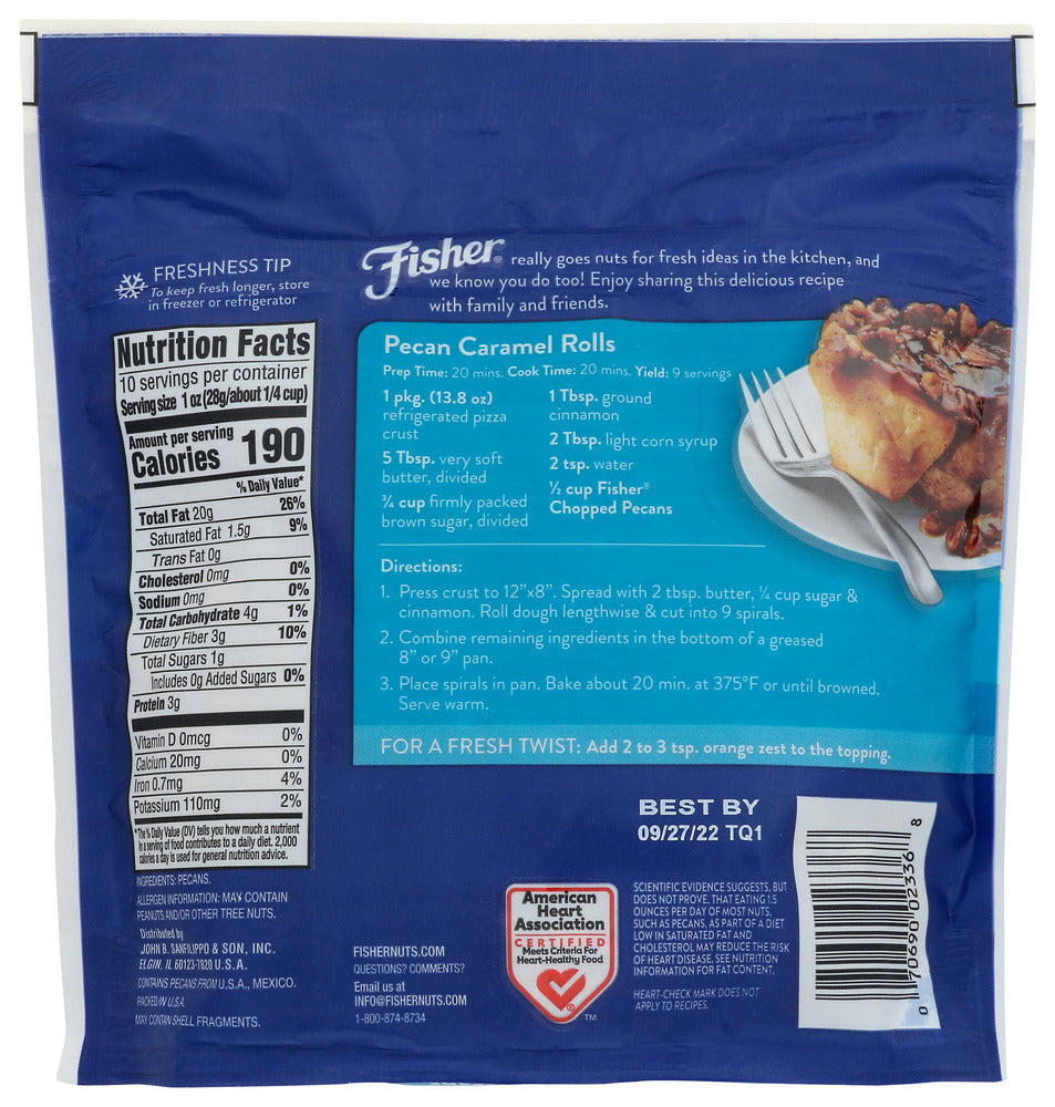 Fisher: Chopped Pecans, 10 Oz