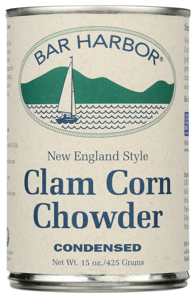 Bar Harbor: Clam Corn Chowder, 15 Oz