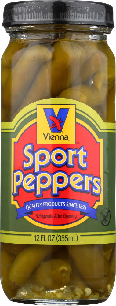 Vienna Beef: Sport Peppers, 12 Fo