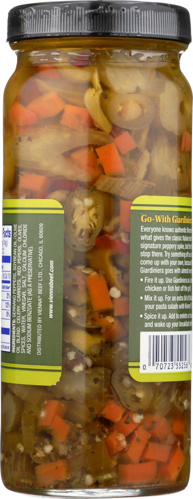 Vienna Beef: Giardiniera Hot, 16 Oz