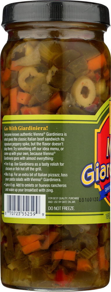 Vienna Beef: Giardiniera Mild, 16 Oz