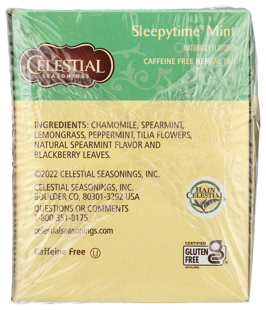 Celestial Seasonings: Sleepytime Mint Tea, 20 Bg