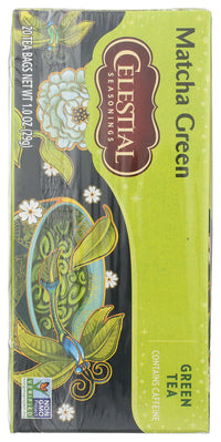 Celestial Seasonings: Green Matcha Tea, 20 Bg