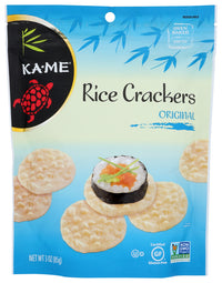 Ka Me: Cracker Rice Original, 3 Oz