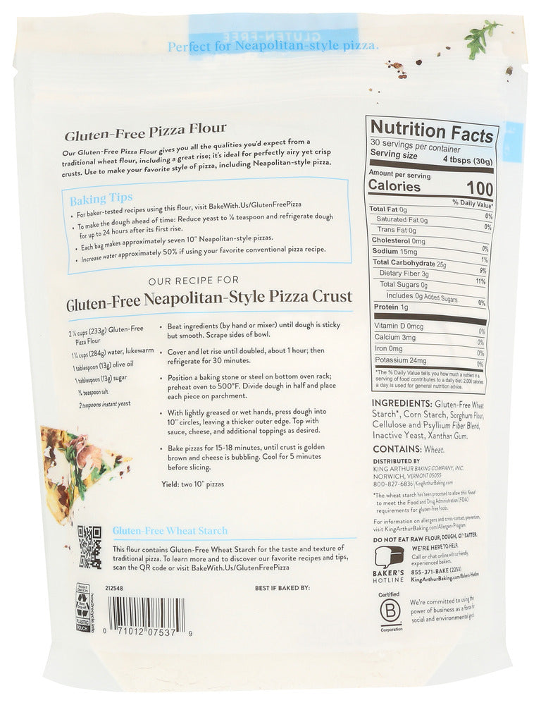 King Arthur: Flour Pizza, 2 Lb