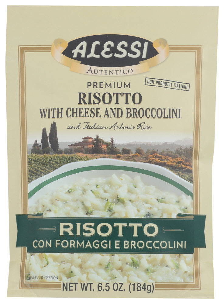 Alessi: Risotto With Cheese And Broccolini, 6.5 Oz