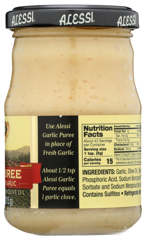 Alessi: Garlic Puree, 7.6 Oz