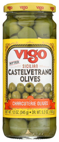 Vigo: Pitted Sicilian Castelvetrano Olives, 12 Oz