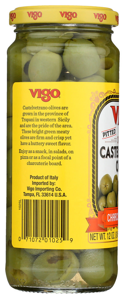 Vigo: Pitted Sicilian Castelvetrano Olives, 12 Oz