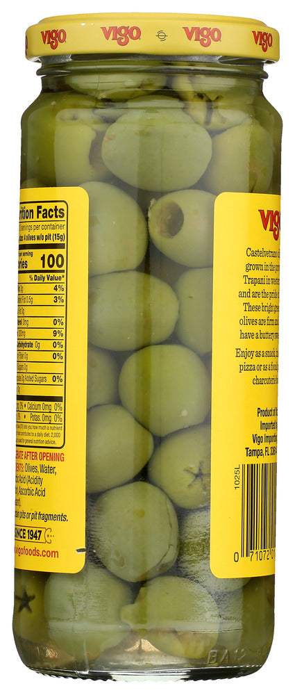 Vigo: Pitted Sicilian Castelvetrano Olives, 12 Oz