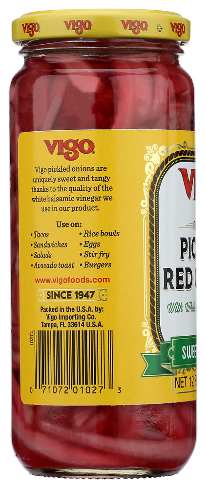 Vigo: Onions Pickled Red, 12 Oz