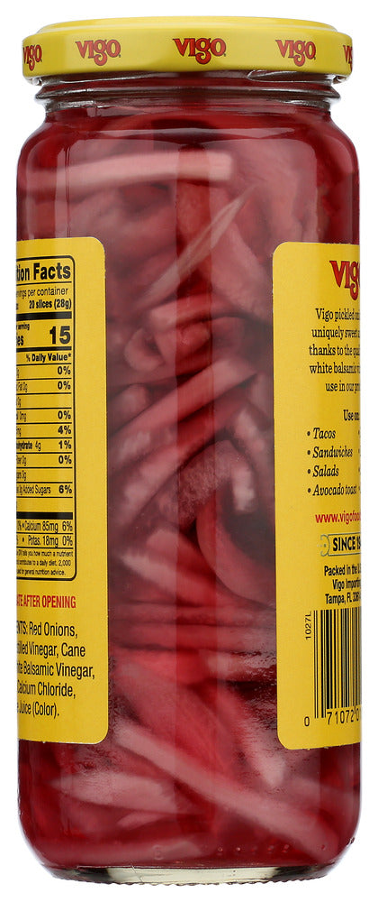 Vigo: Onions Pickled Red, 12 Oz