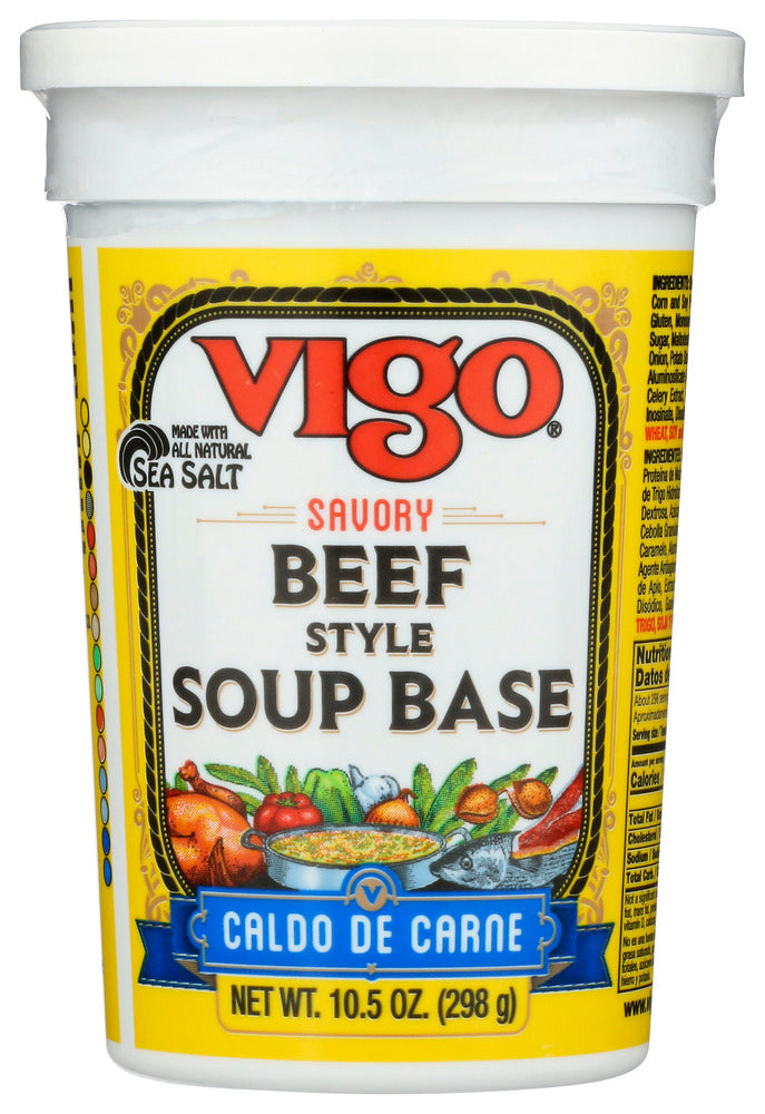 Vigo: Soup Base Beef Savory, 10.5 Oz